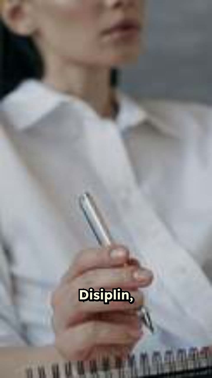 Disiplinle Başarıya Giden Yol