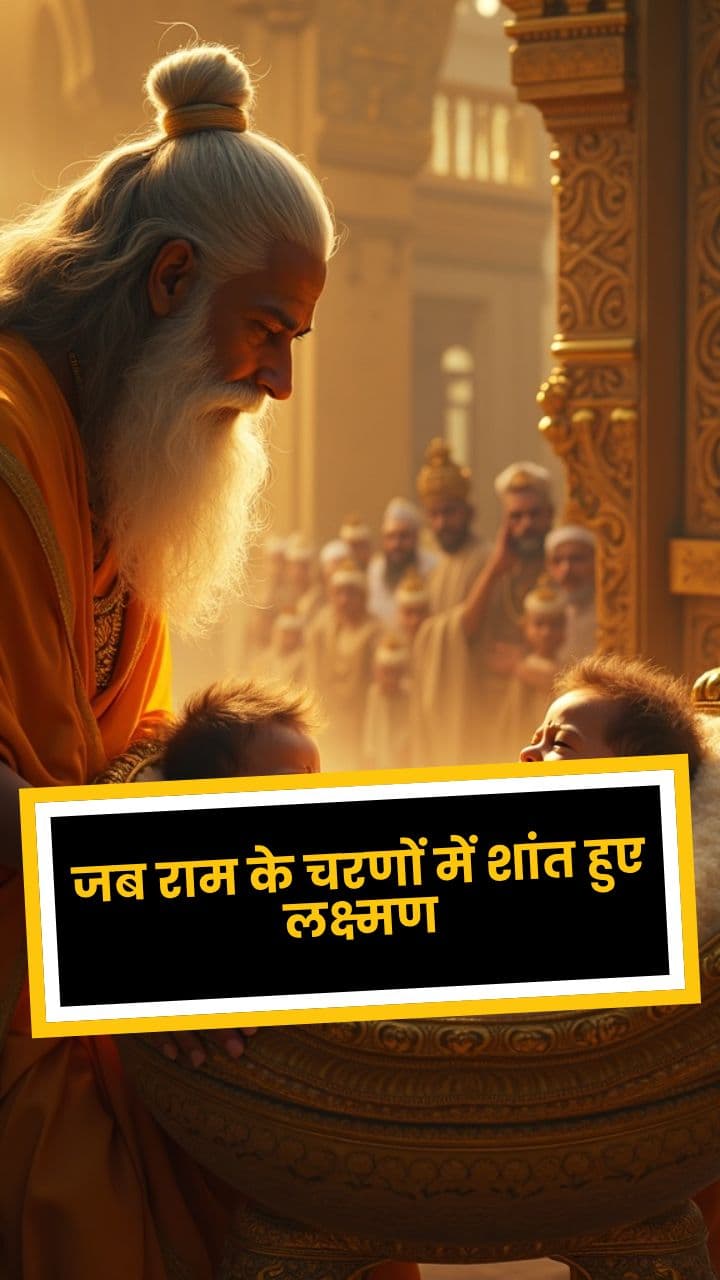जब राम के चरणों में शांत हुए लक्ष्मण