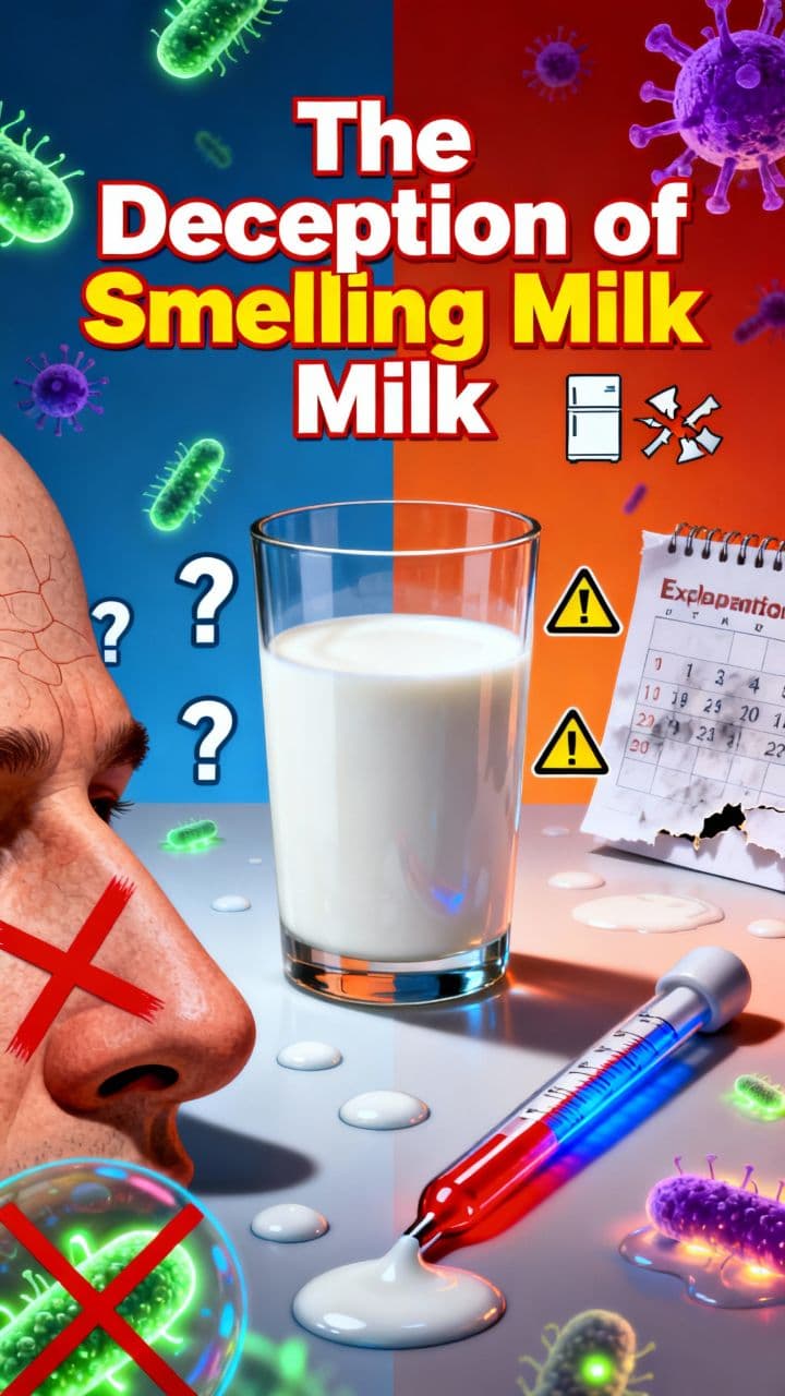 The Deception of Smelling Milk