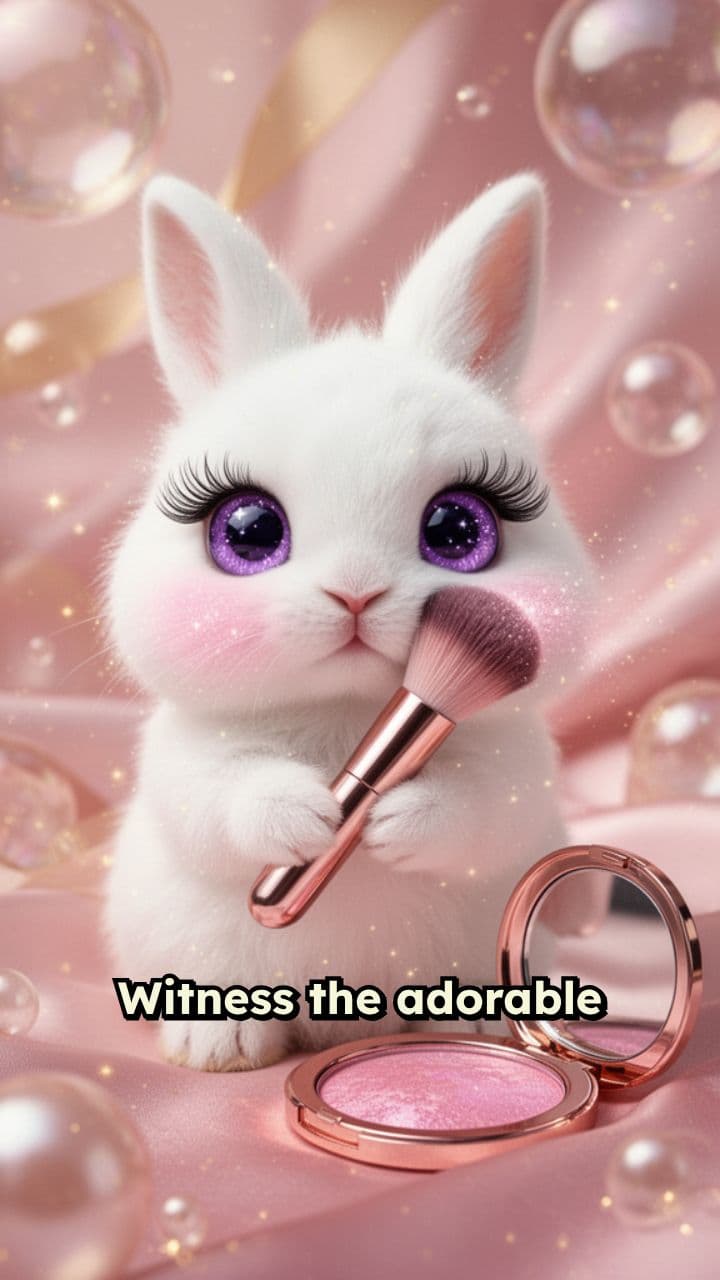 Sparkle Bunny's Heartfelt Message