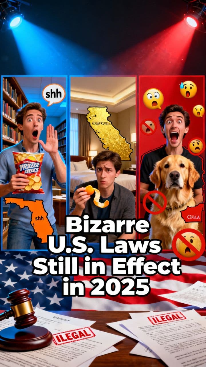 Bizarre U.S. Laws Still in Effect in 2025