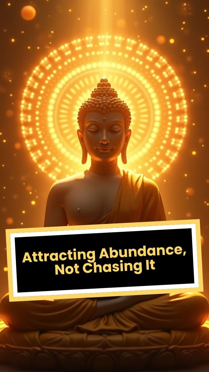 Attracting Abundance, Not Chasing It