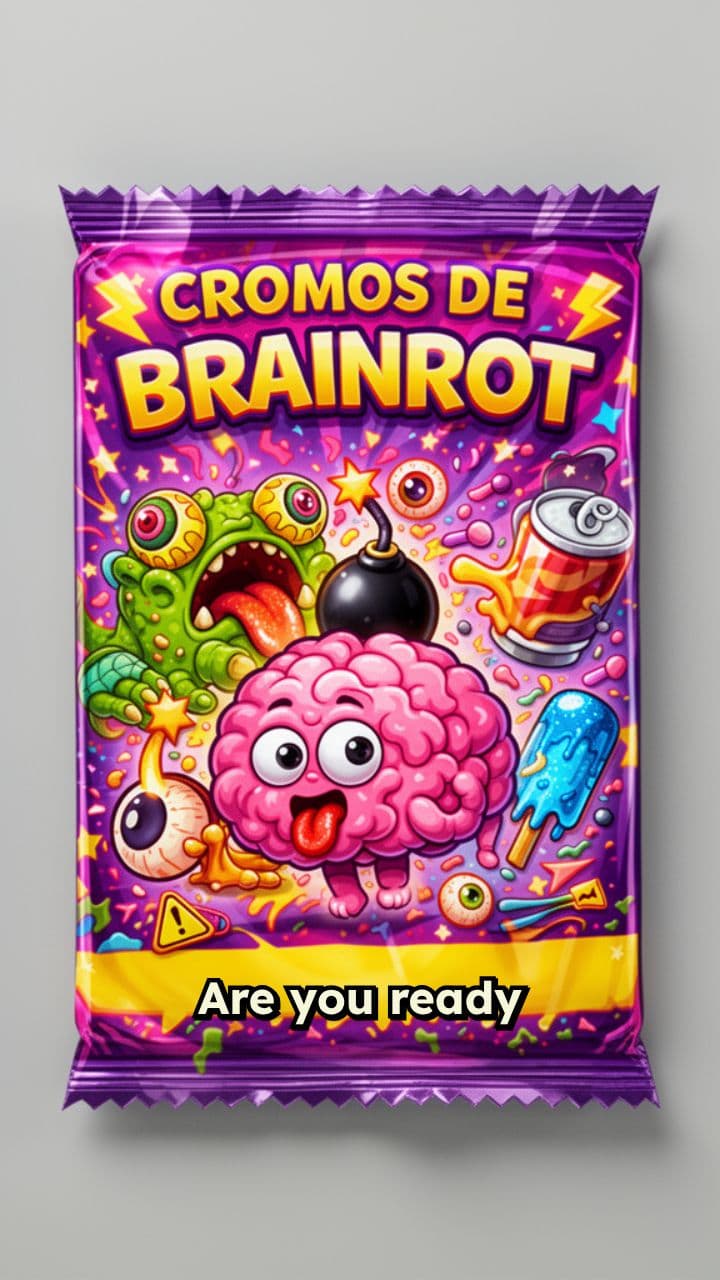Cromos de Brainrot Pack Opening