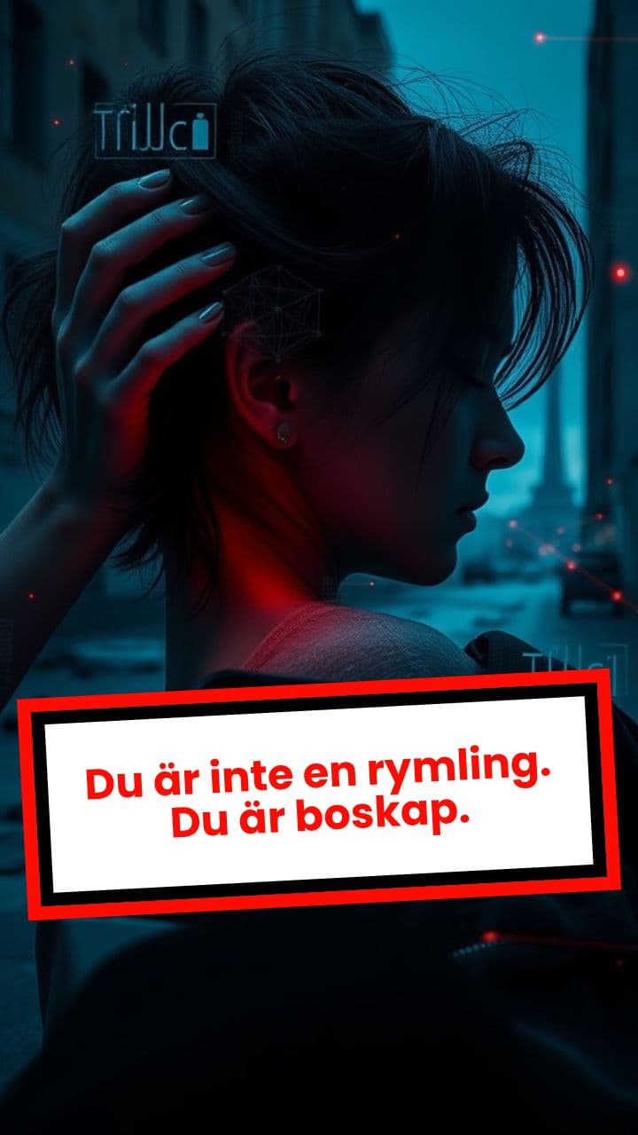 Du är inte en rymling. Du är boskap.