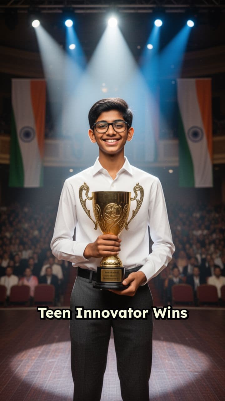 Teen Innovator Wins National Award