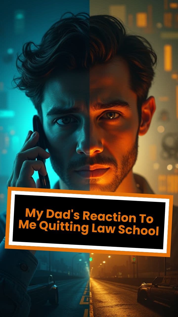 My Dad's Reaction To Me Quitting Law School