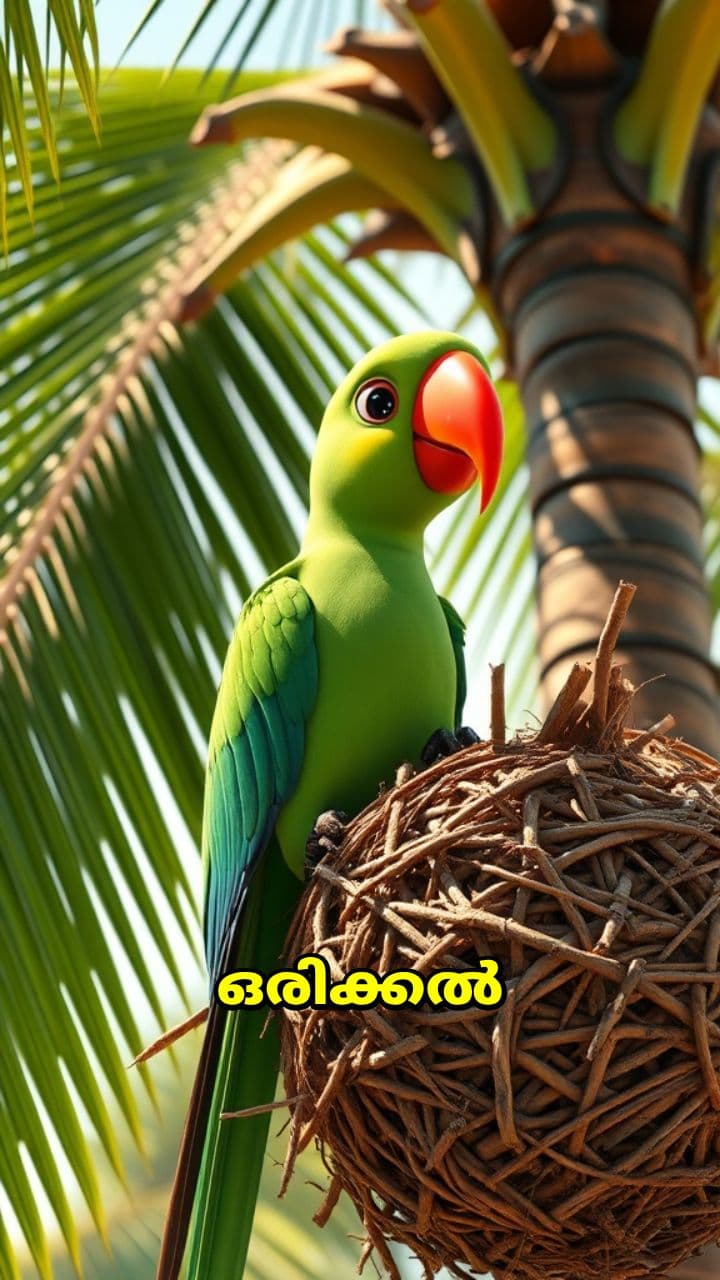 തത്തയുടെ രക്ഷാപ്രവർത്തന കഥ