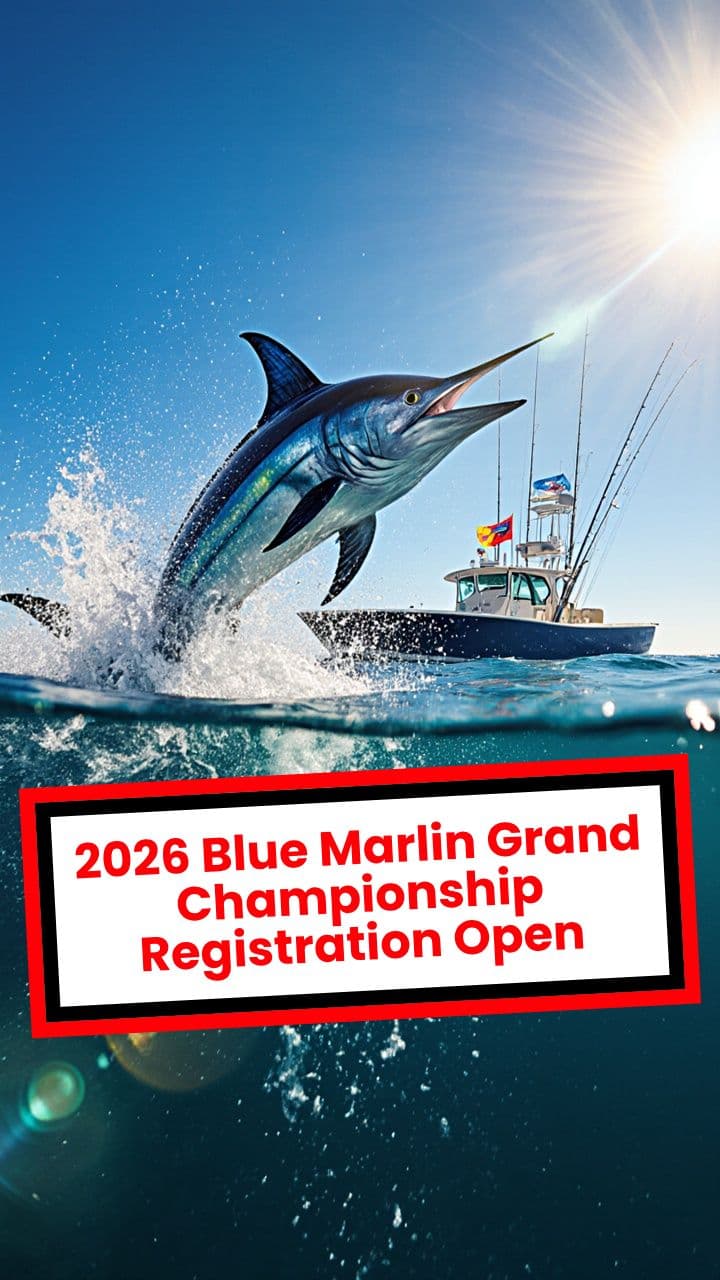 2026 Blue Marlin Grand Championship Registration Open