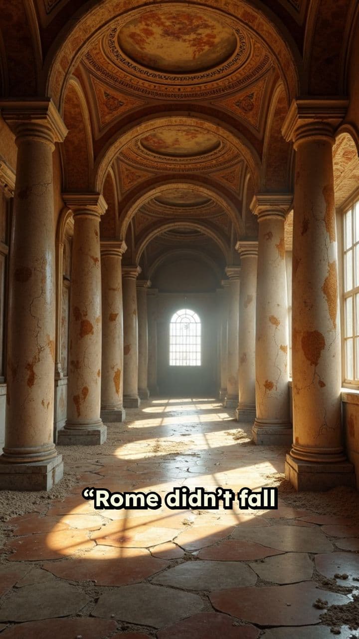 The Slow Collapse of Rome