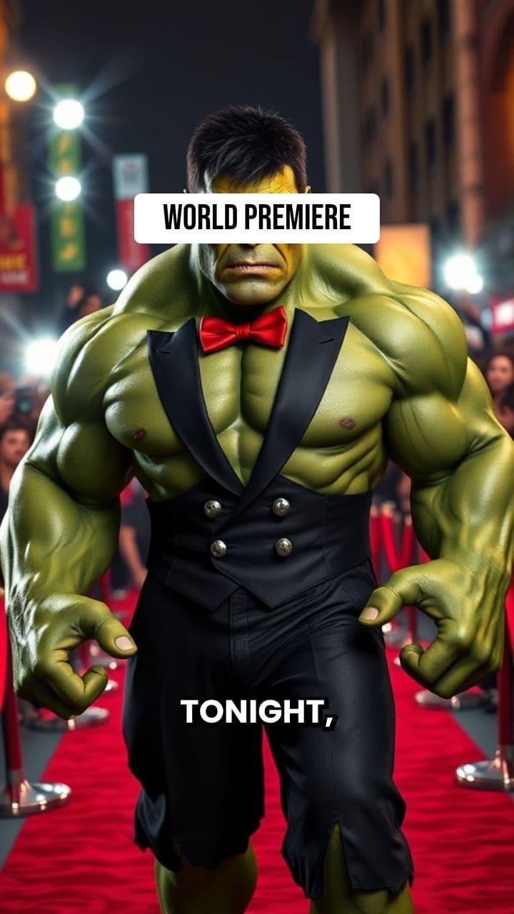 The Hulk: Hollywood Premiere