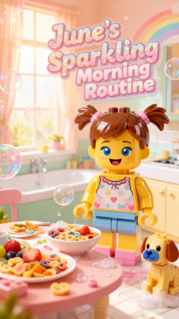 June’s Sparkling Morning Routine
