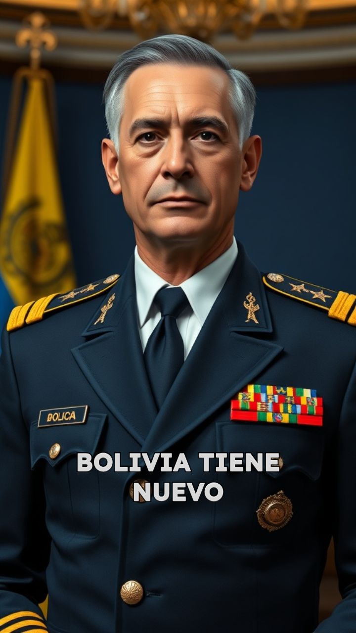 Nuevo comandante de la Policía en Bolivia