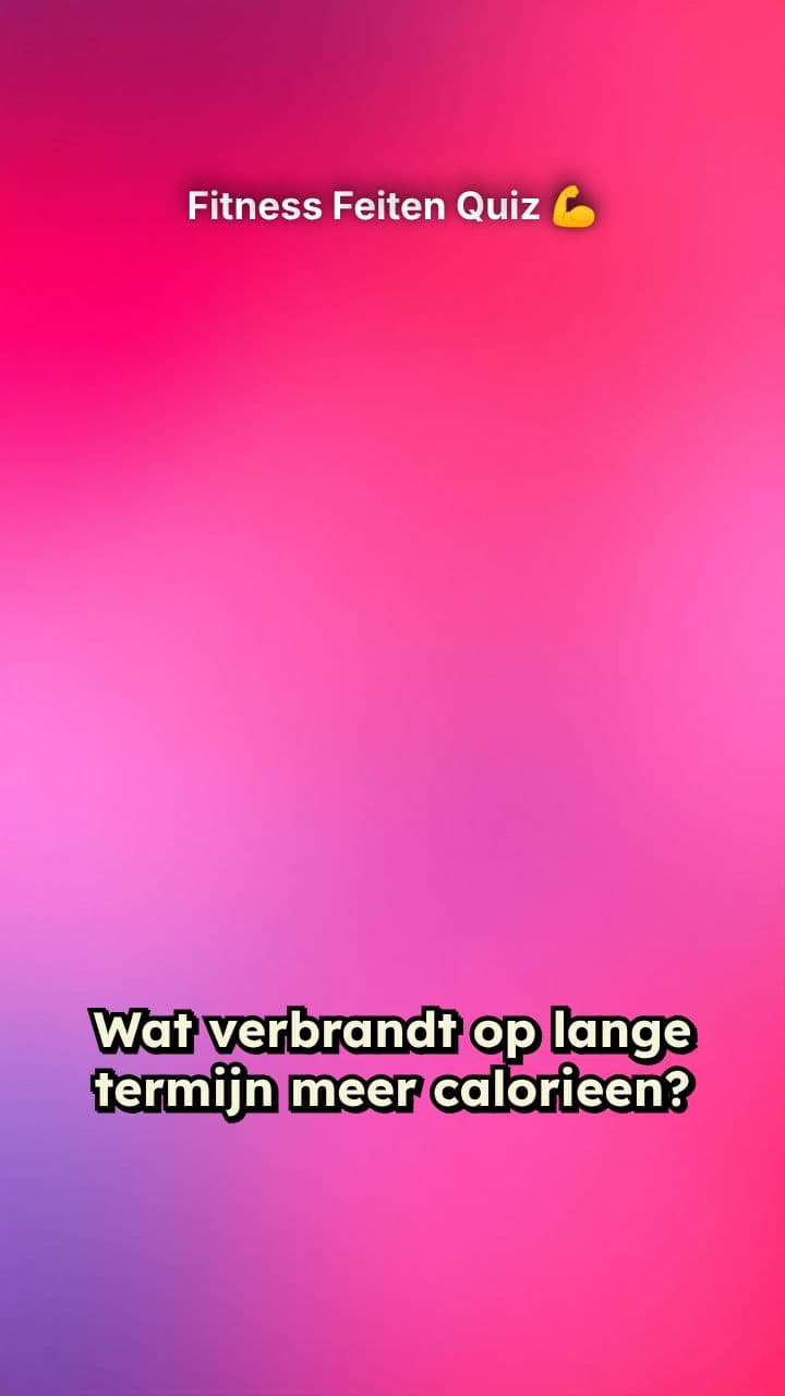 Fitness Feiten Quiz 💪