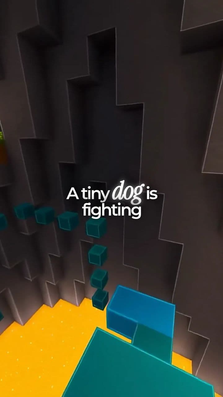 Tiny Dog Turns Giant, Defeats Mutant Cat