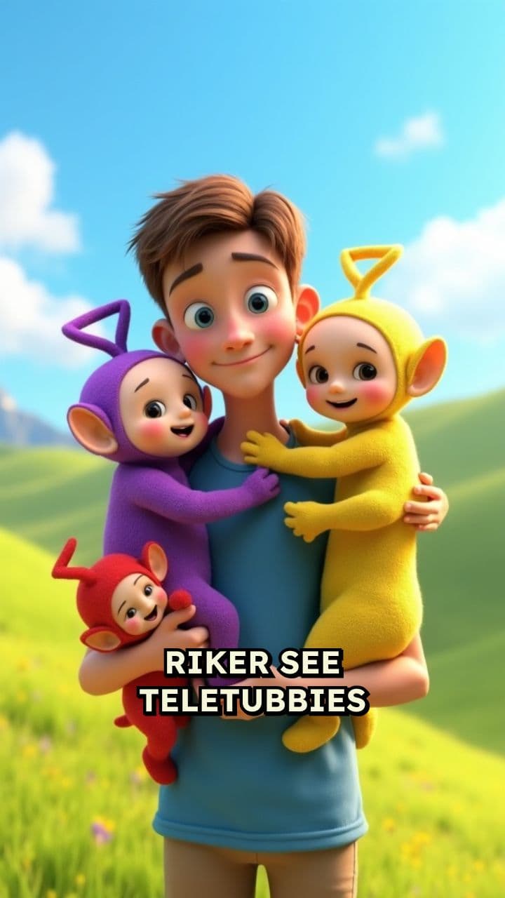 Riker's Teletubbies Hug Adventure