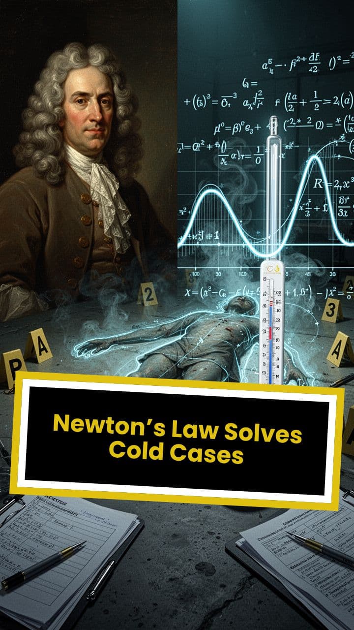 Newton’s Law Solves Cold Cases