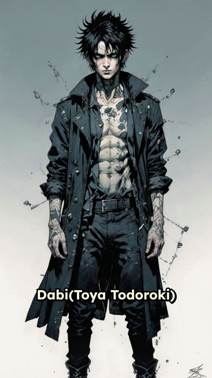 Dabi's Flustering Gaze