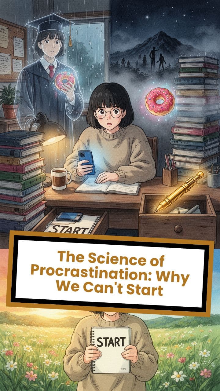The Science of Procrastination: Why We Can't Start