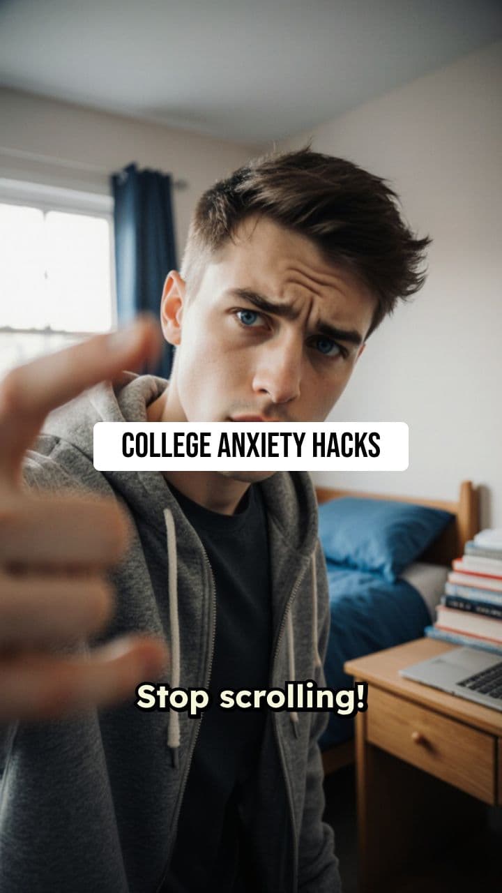 College Anxiety Self-Care Hacks