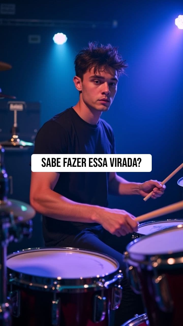 Aprenda Viradas de Bateria