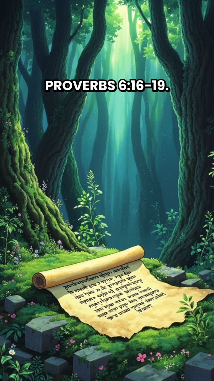 Seven Abominations the Lord Hates