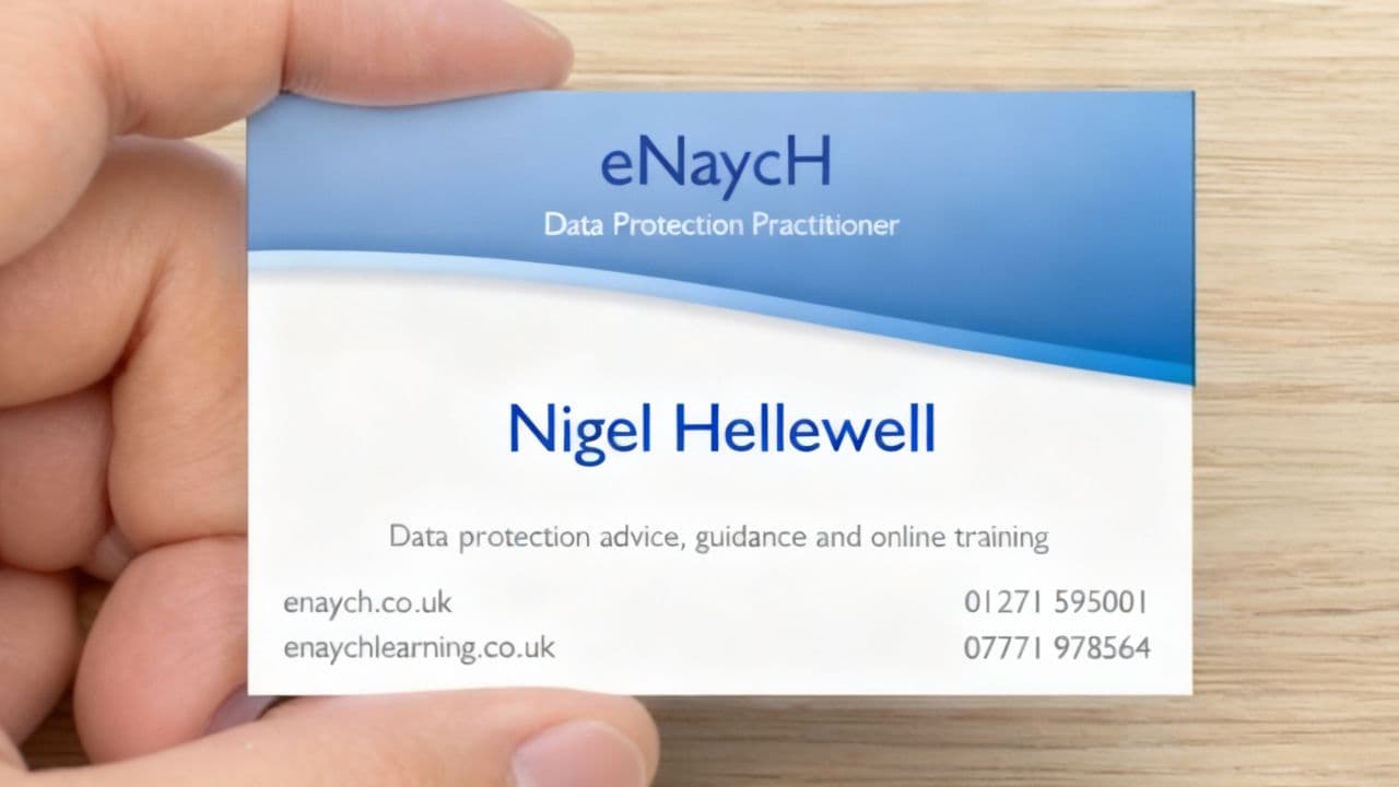 Nigel Helliwell: Your Data Protection Expert