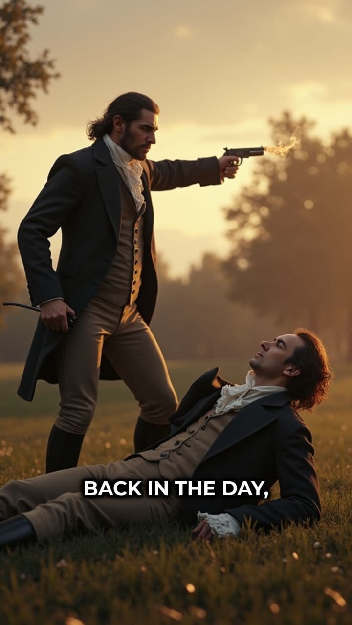 Duel of Political Rivals: Burr vs. Hamilton