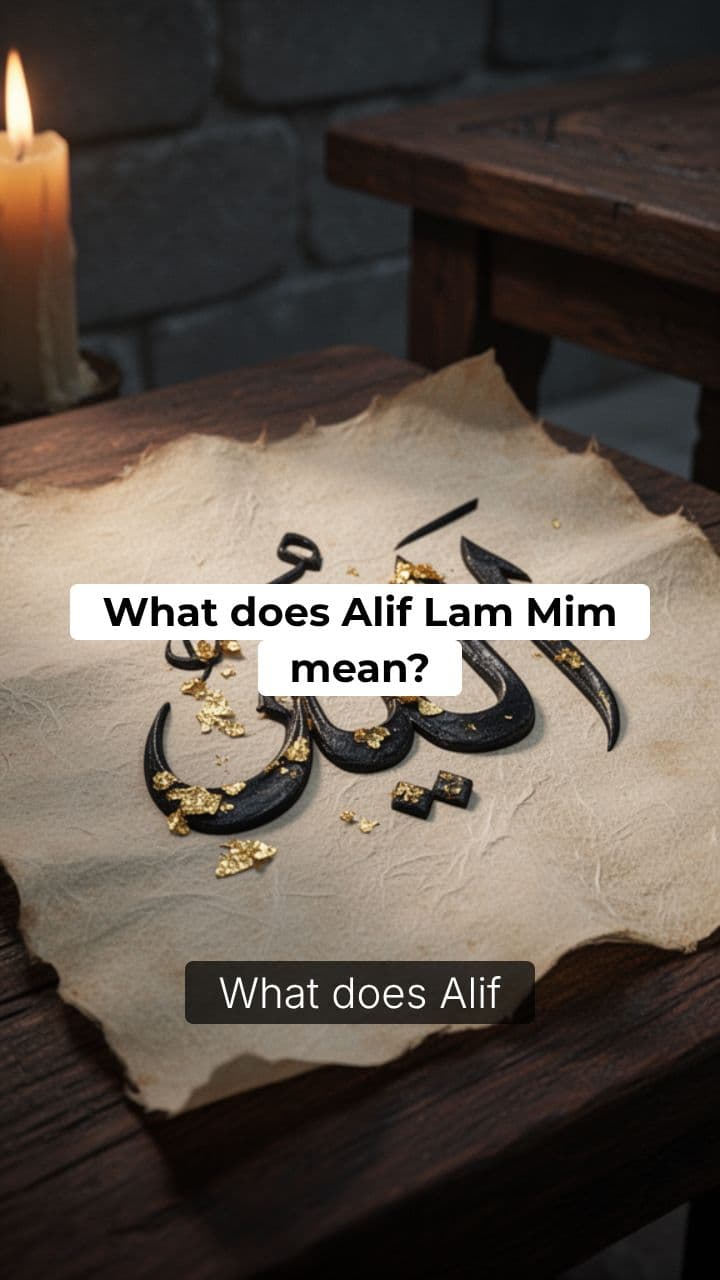 The Meaning of Alif Lam Mim