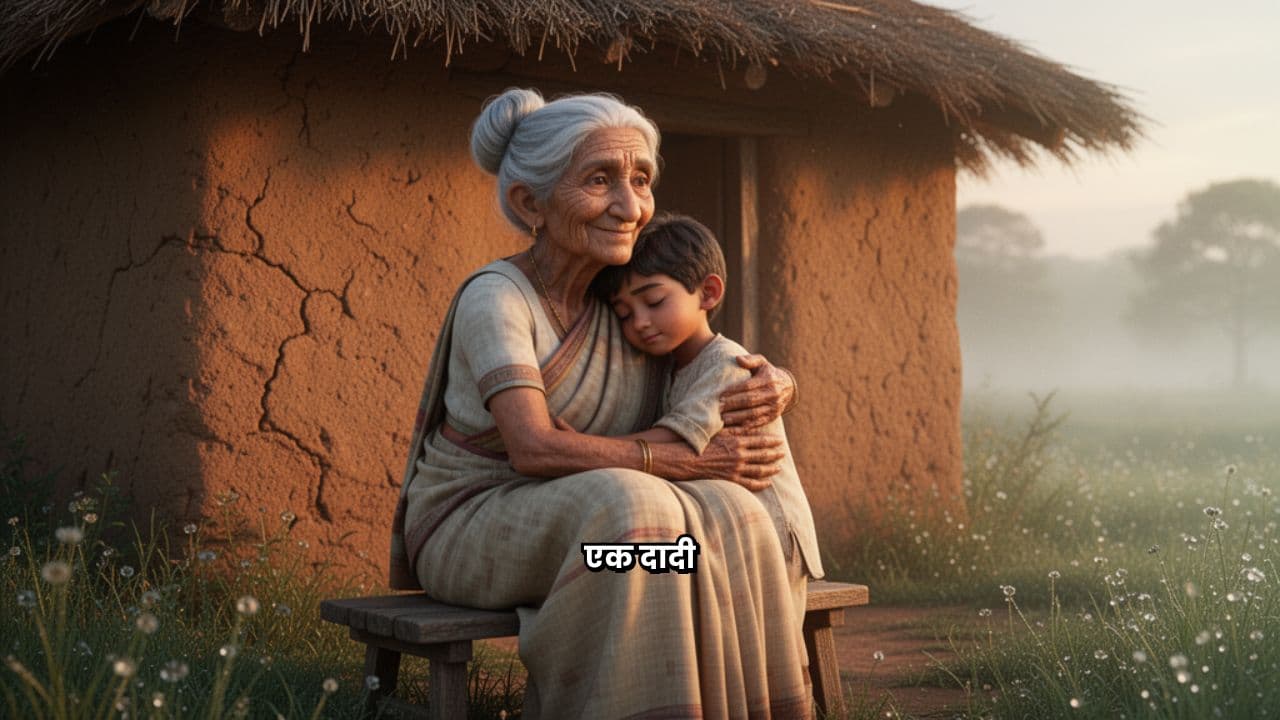 दादी का जला हाथ, पोते का प्रेम