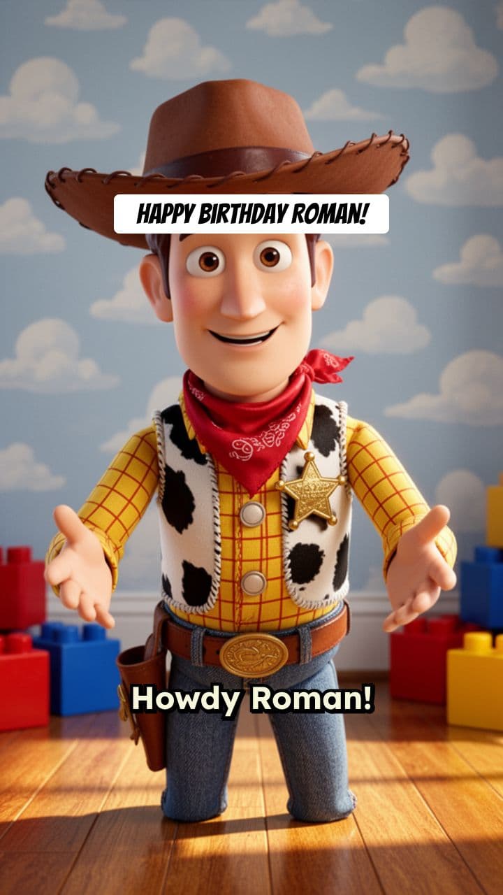 Roman's Toy Story Birthday