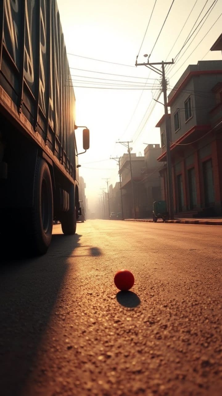 बच्ची को कुचलने का हादसा