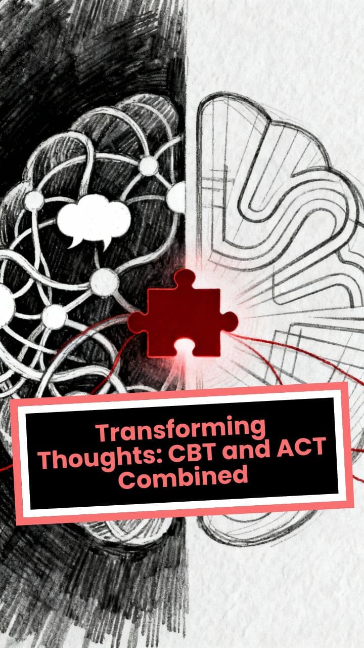 Transforming Thoughts: CBT and ACT Combined