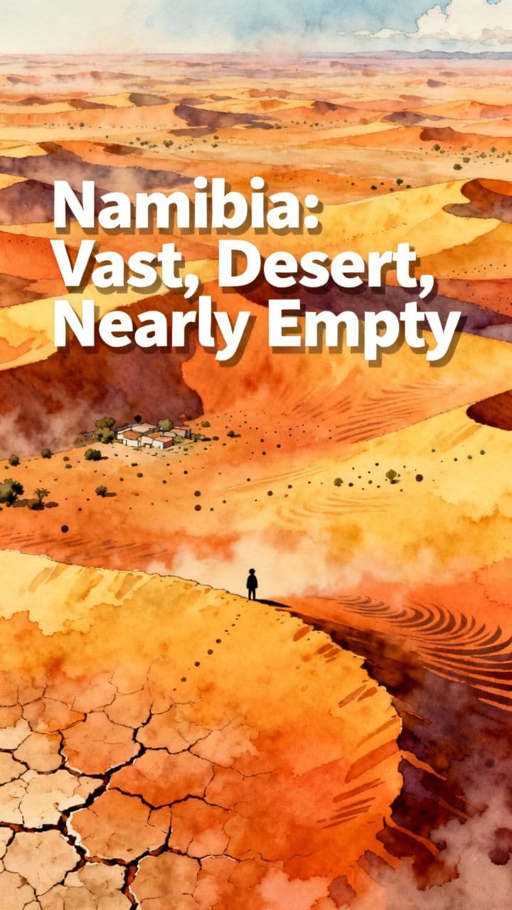 Namibia: Vast, Desert, Nearly Empty