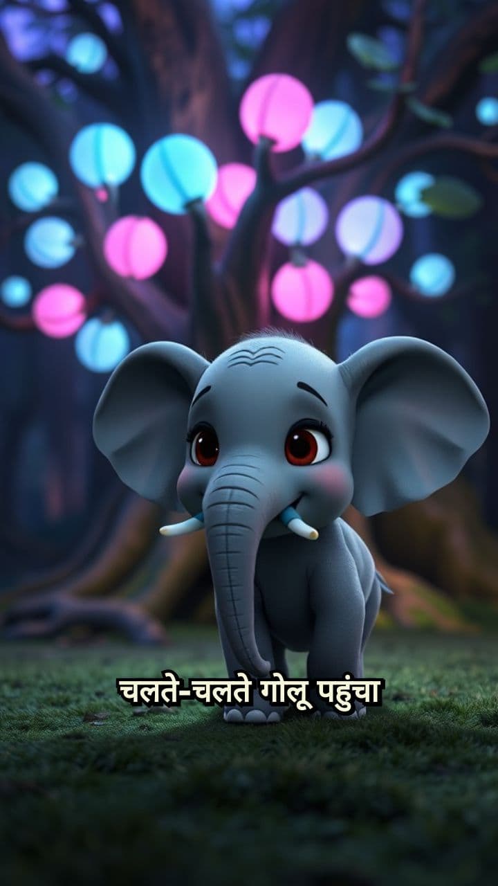 The Magical Glowing Fruit