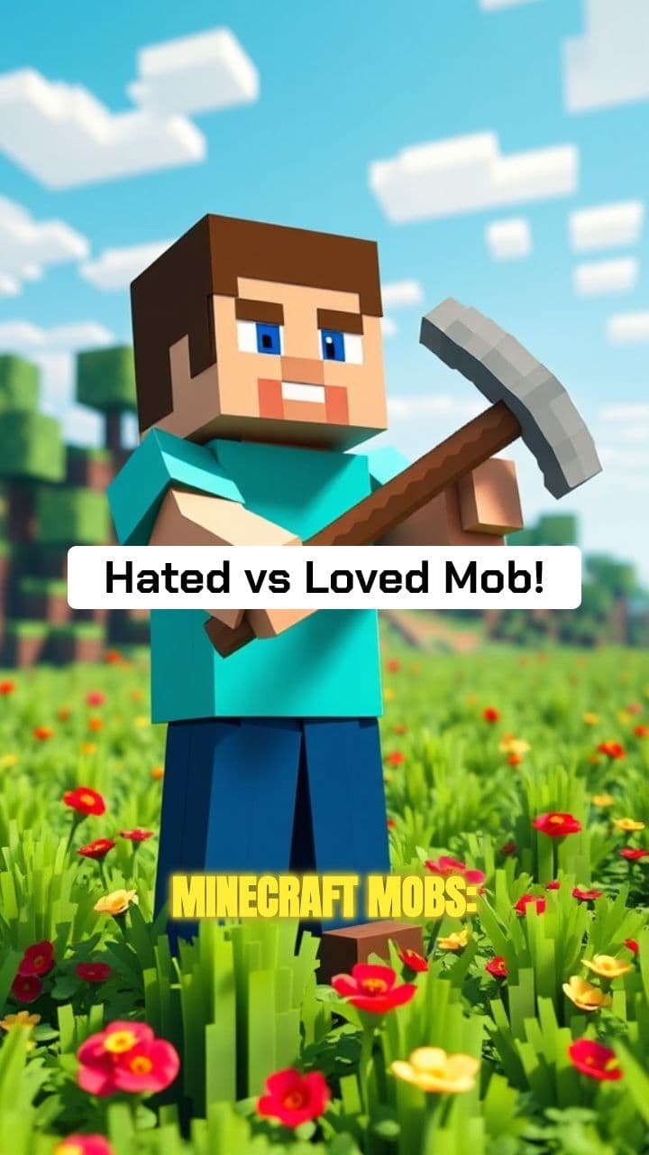 Hated vs Loved Minecraft Mobs