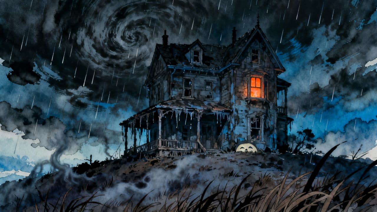 Blood on the Doorframe