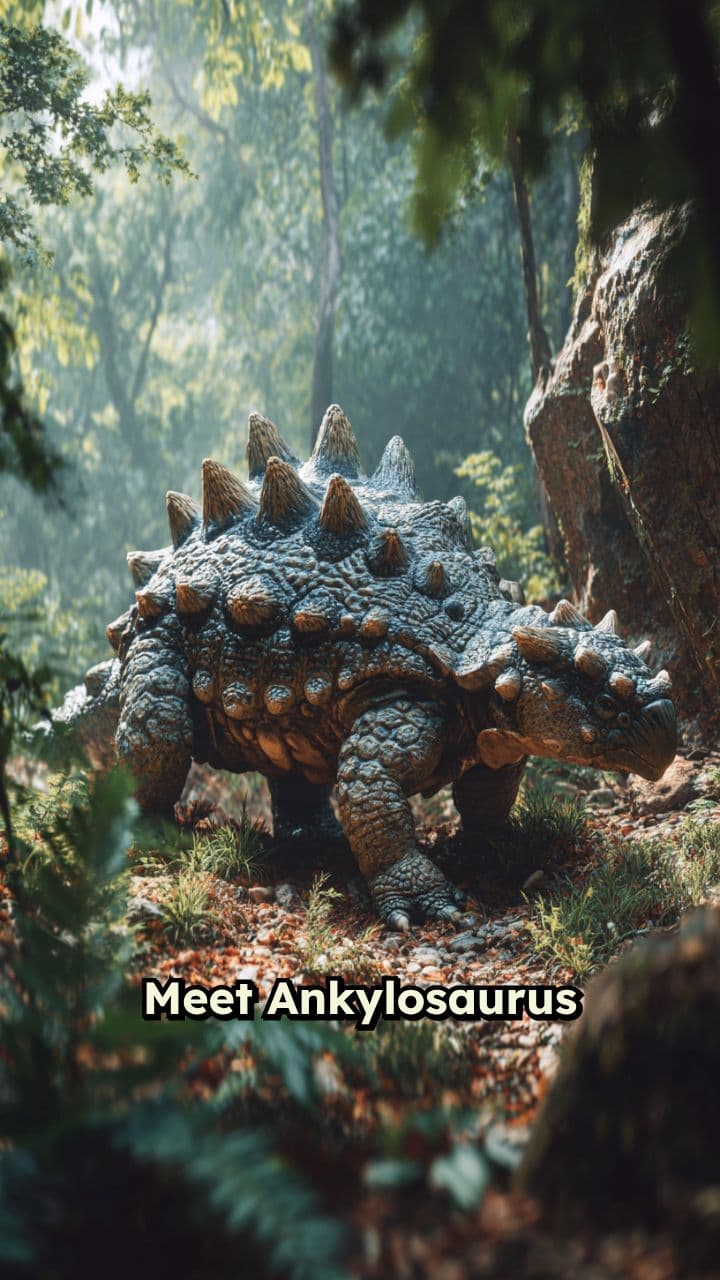 Ankylosaurus: The Armored Dinosaur Tank