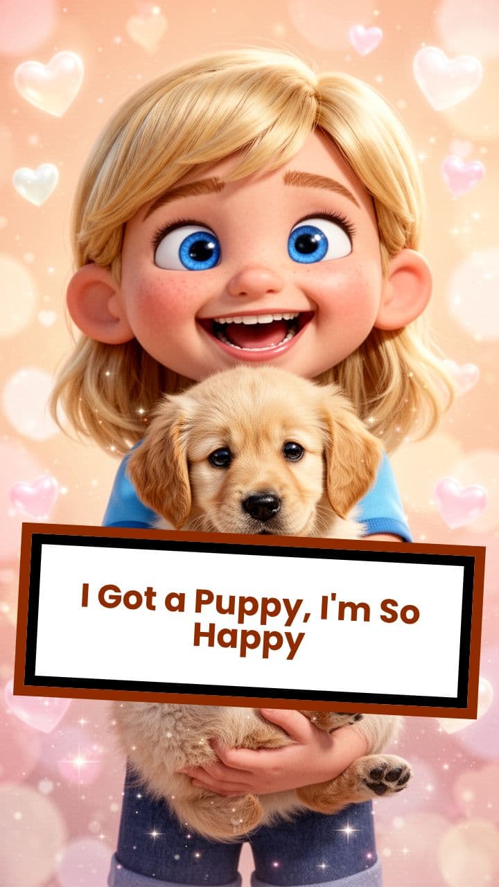 I Got a Puppy, I'm So Happy
