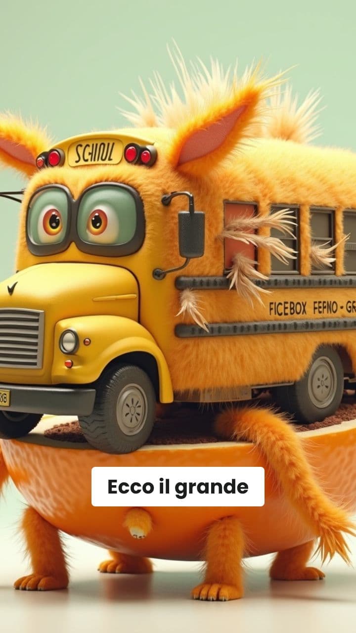 Il Mistero Peloso dell'Autobus-Arancio