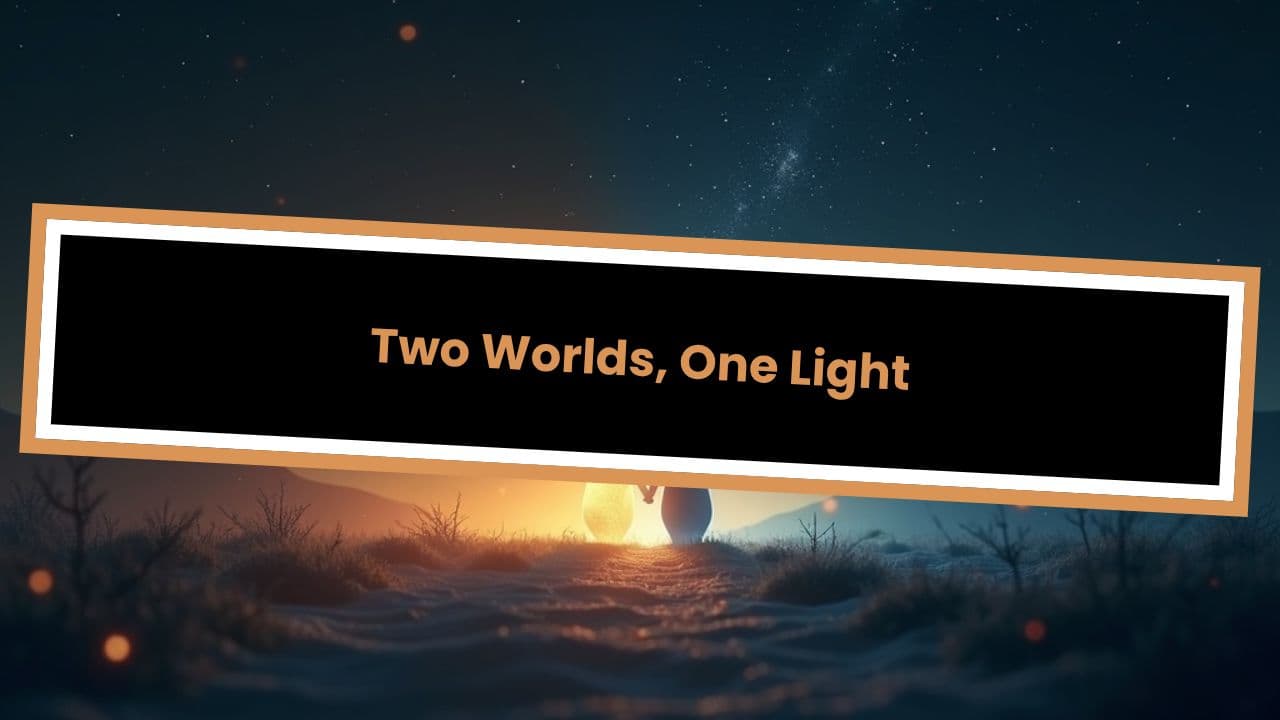 Two Worlds, One Light