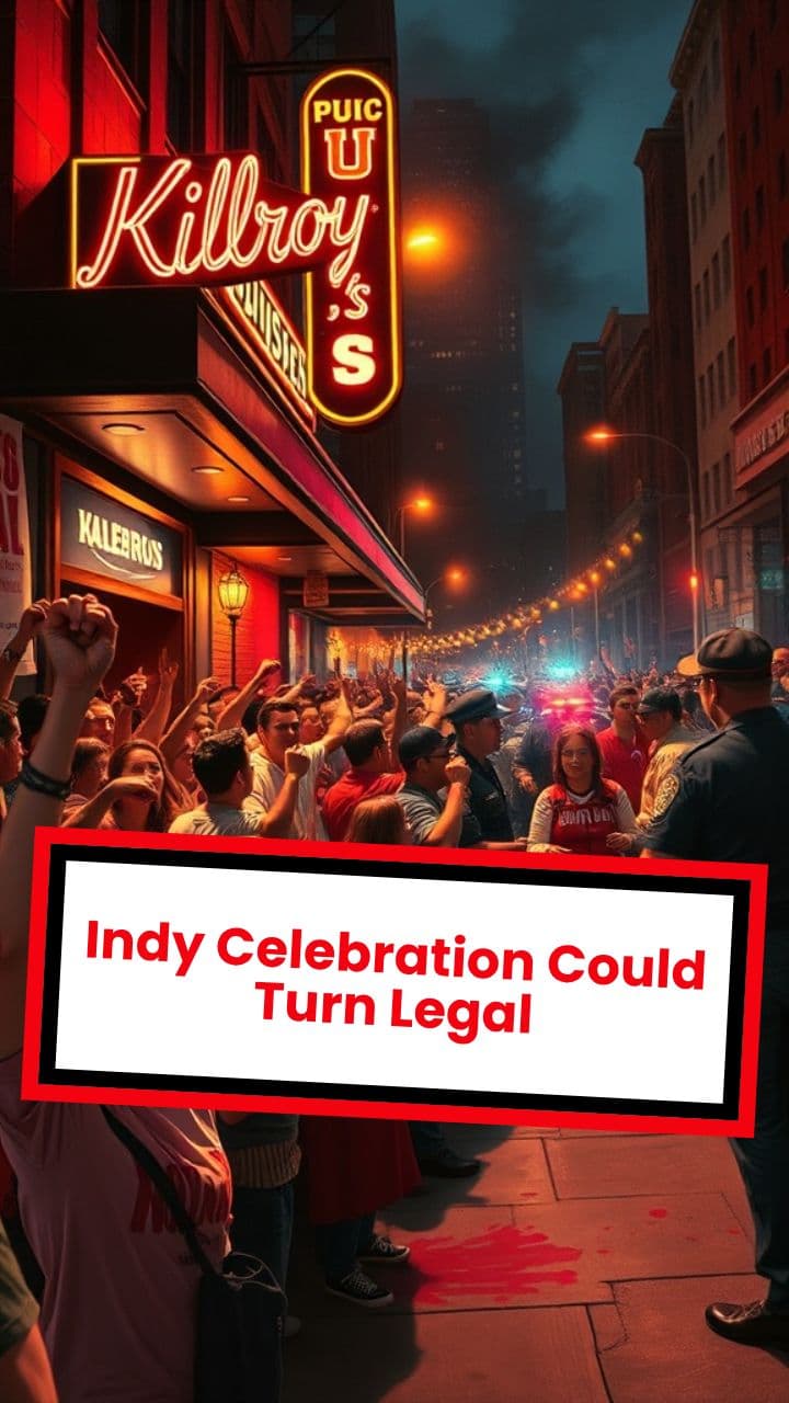 Indy Celebration Could Turn Legal