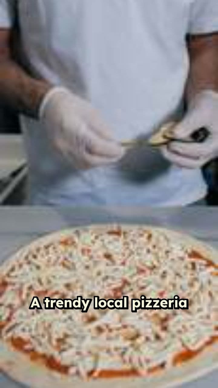 Vibrant Pizzeria with Fresh Flavors