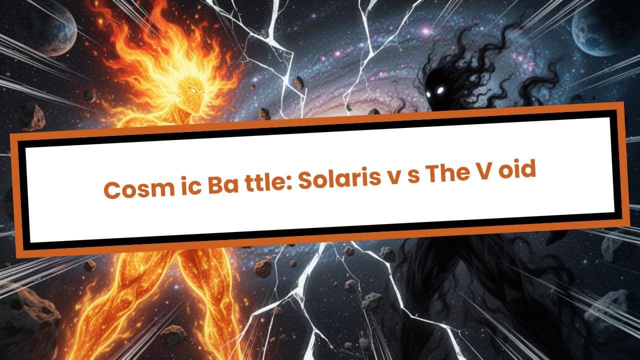 Cosm ic Ba ttle: Solaris v s The V oid