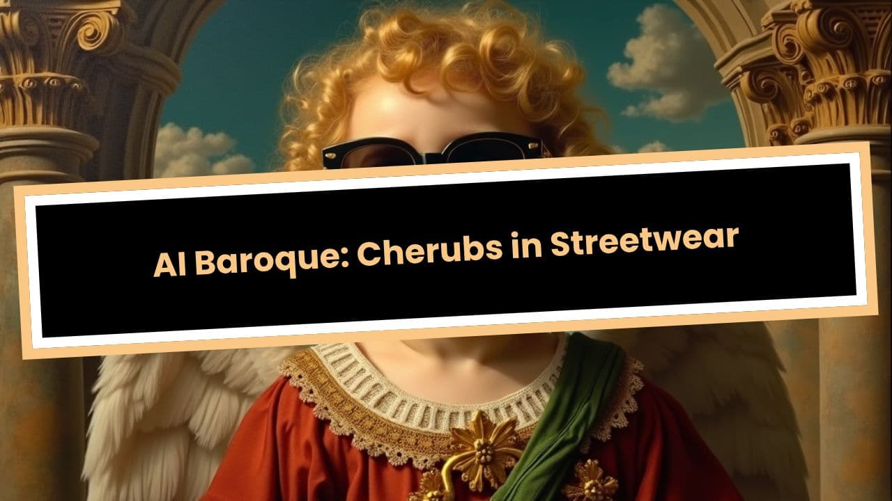 AI Baroque: Cherubs in Streetwear
