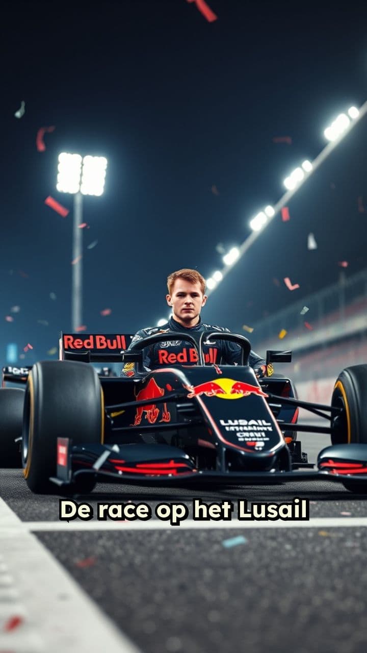 Verstappen wint in Qatar na McLaren-fout