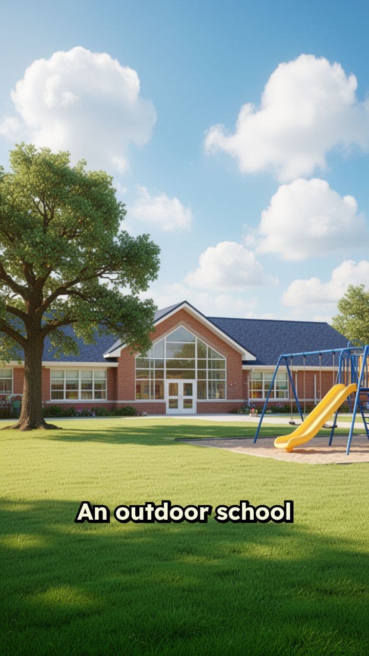 Kids Place Blank Signboard Goodbye