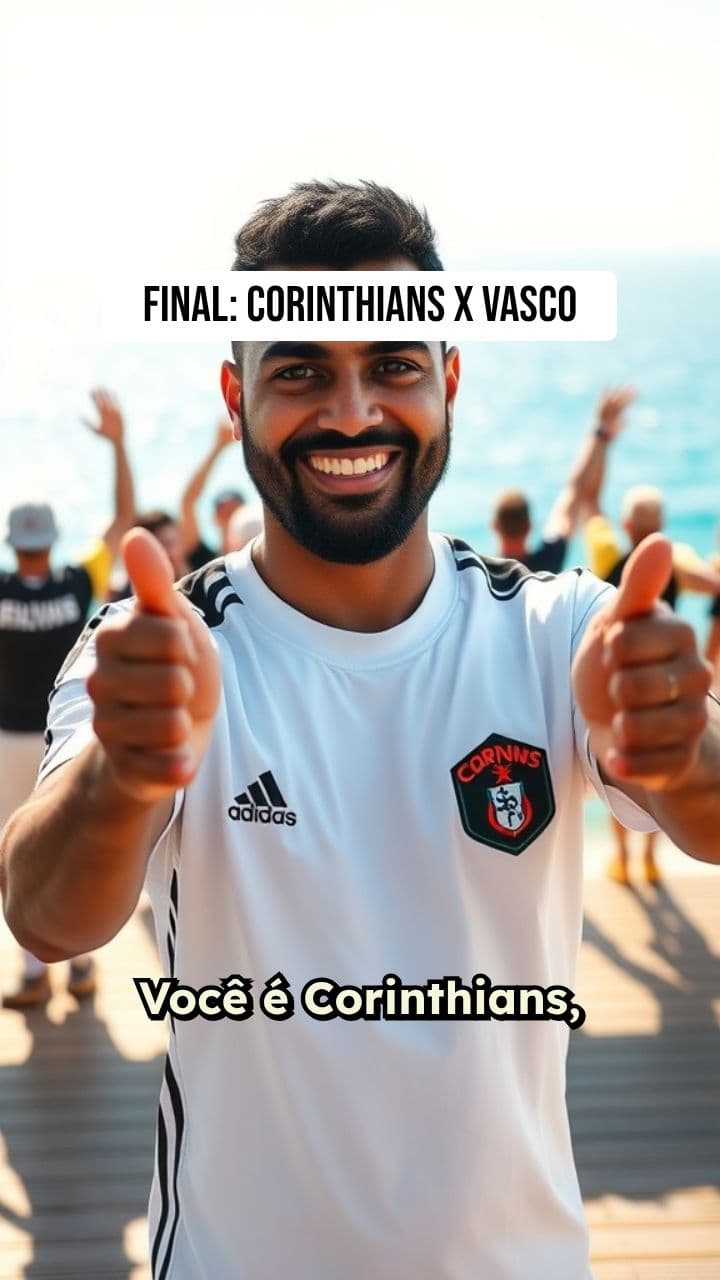Convite Final Corinthians em Rio das Ostras
