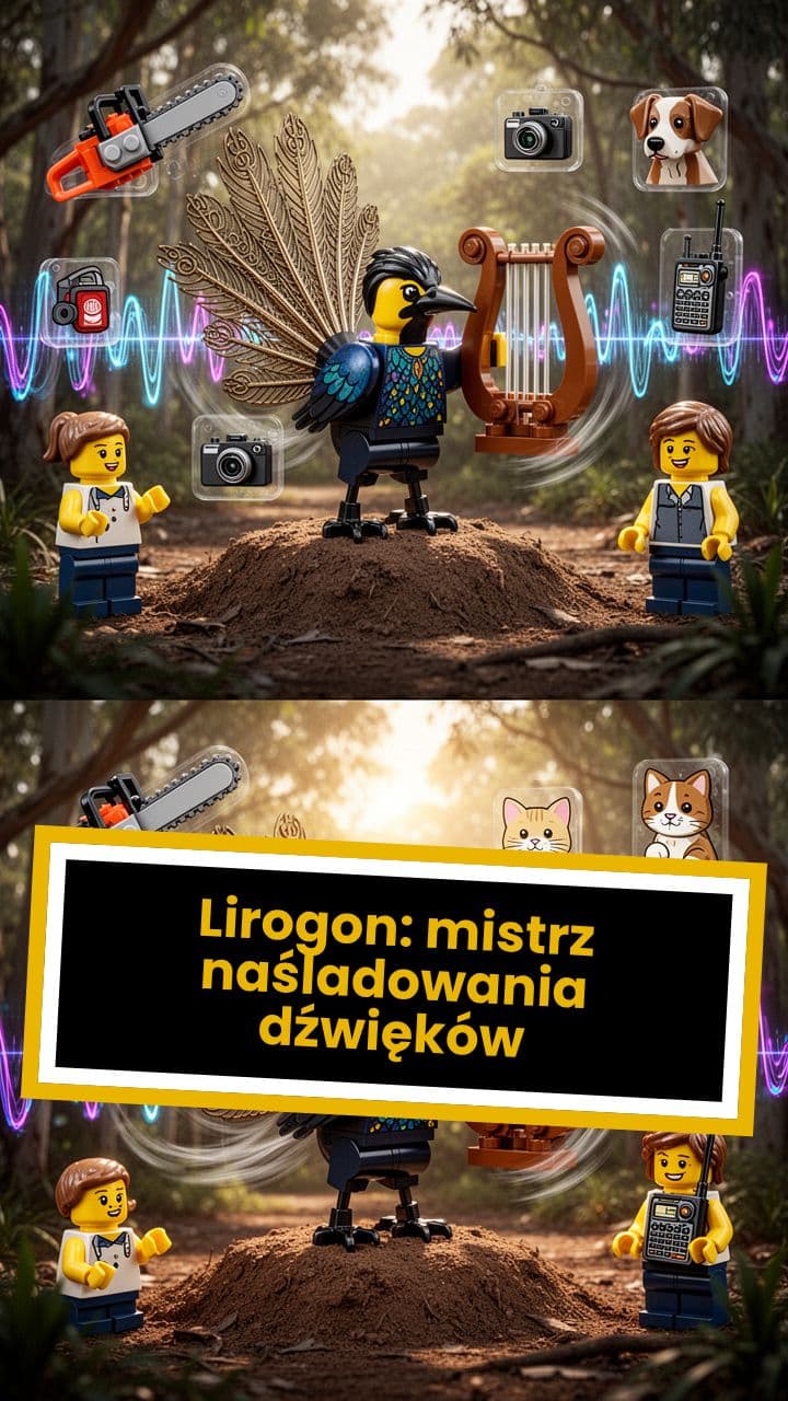 Lirogon: mistrz naśladowania dźwięków