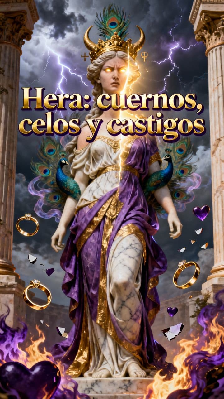 Hera: cuernos, celos y castigos