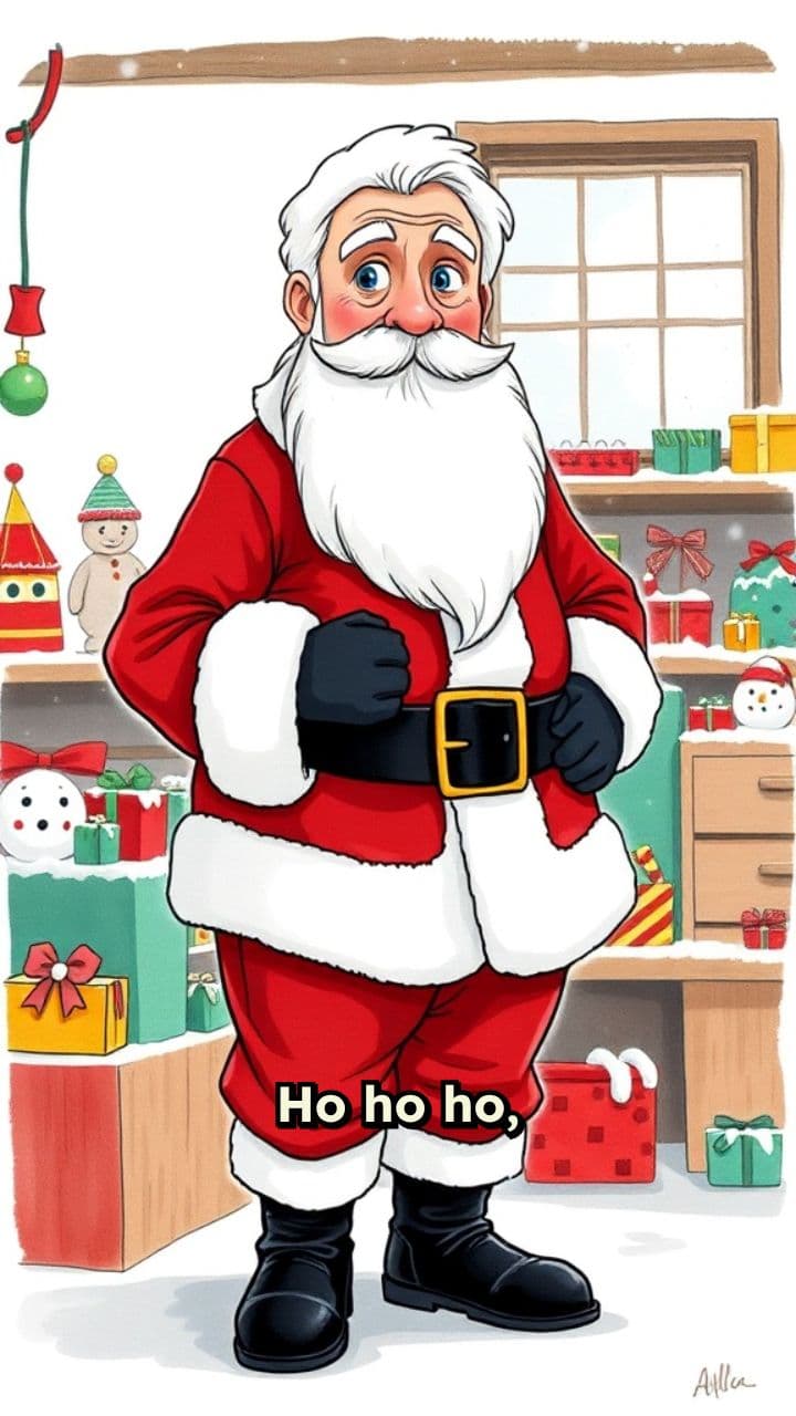 Santa's Warning to Steve